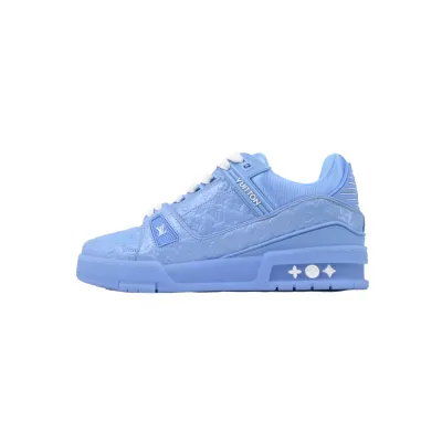 Perfectkicks Louis Vuitton Blue Lychee Patent Leather 01