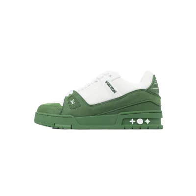 Perfectkicks Louis Vuitton White Green 01
