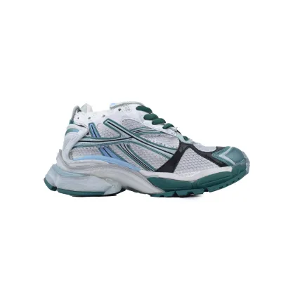 Perfectkicks Balenciaga Runner Sneaker 'White Green Blue' 772774 W3RMU 0623 02