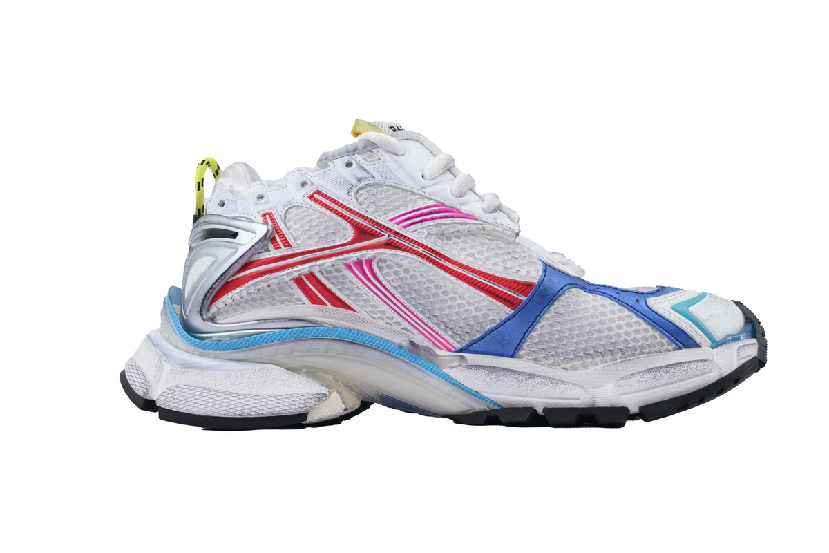 Perfectkicks Balenciaga Runner Sneaker 'White Multi-Color' 772774 W3RBW 9645