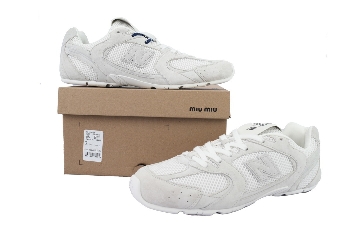 Perfectkicks New Balance x Miu Miu 530 SL 'White'  5E165E 3D8C F0009 F BD05