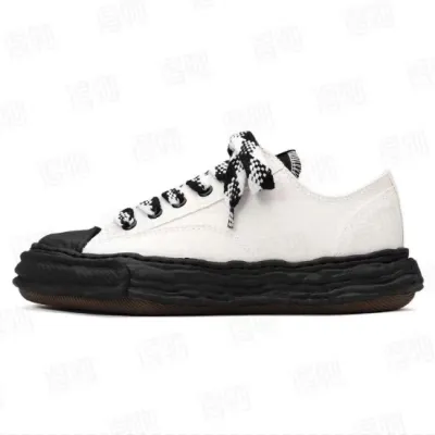 Perfectkicks MIHARA YASUHIRO Canvas White Black NO.808 01