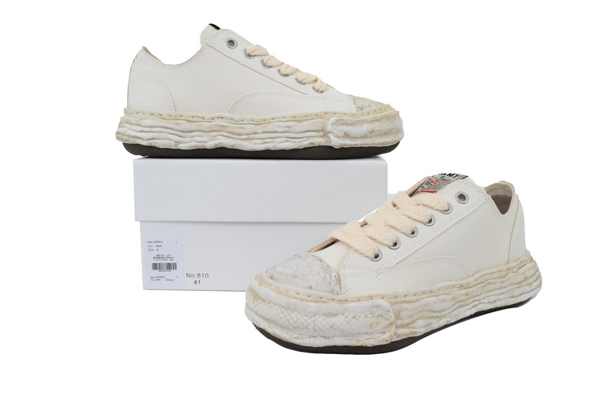 Perfectkicks MIHARA YASUHIRO Canvas Rice White NO.810
