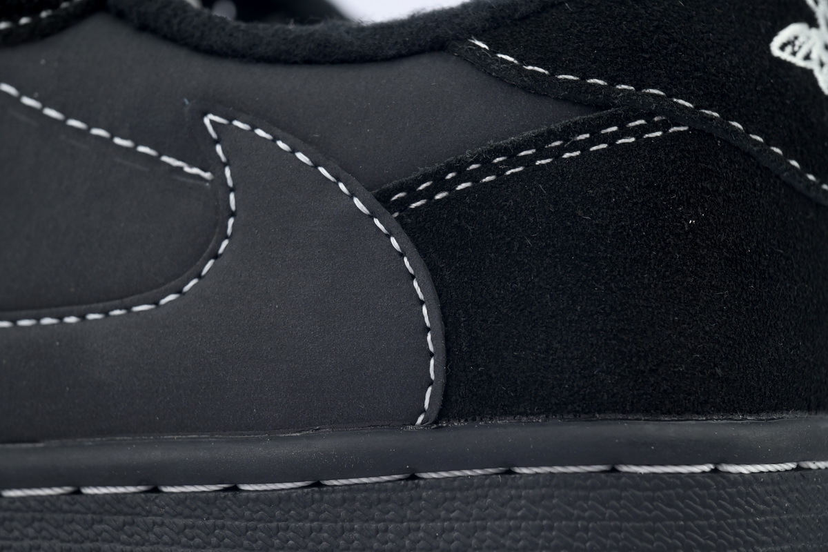 GET Travis Scott x Air Jordan 1 Low Black Phantom,DM7866-001 