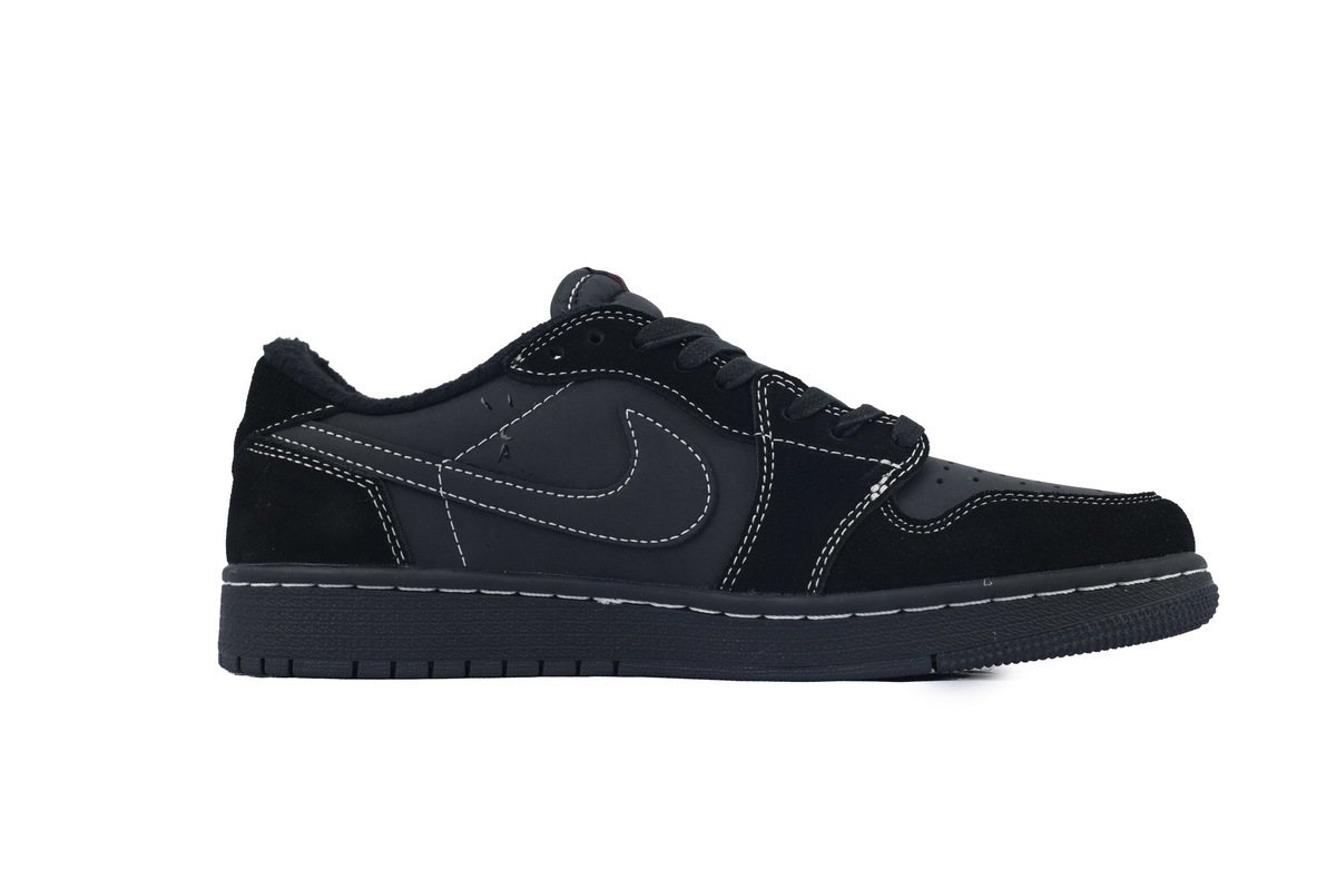 GET Travis Scott x Air Jordan 1 Low Black Phantom,DM7866-001 