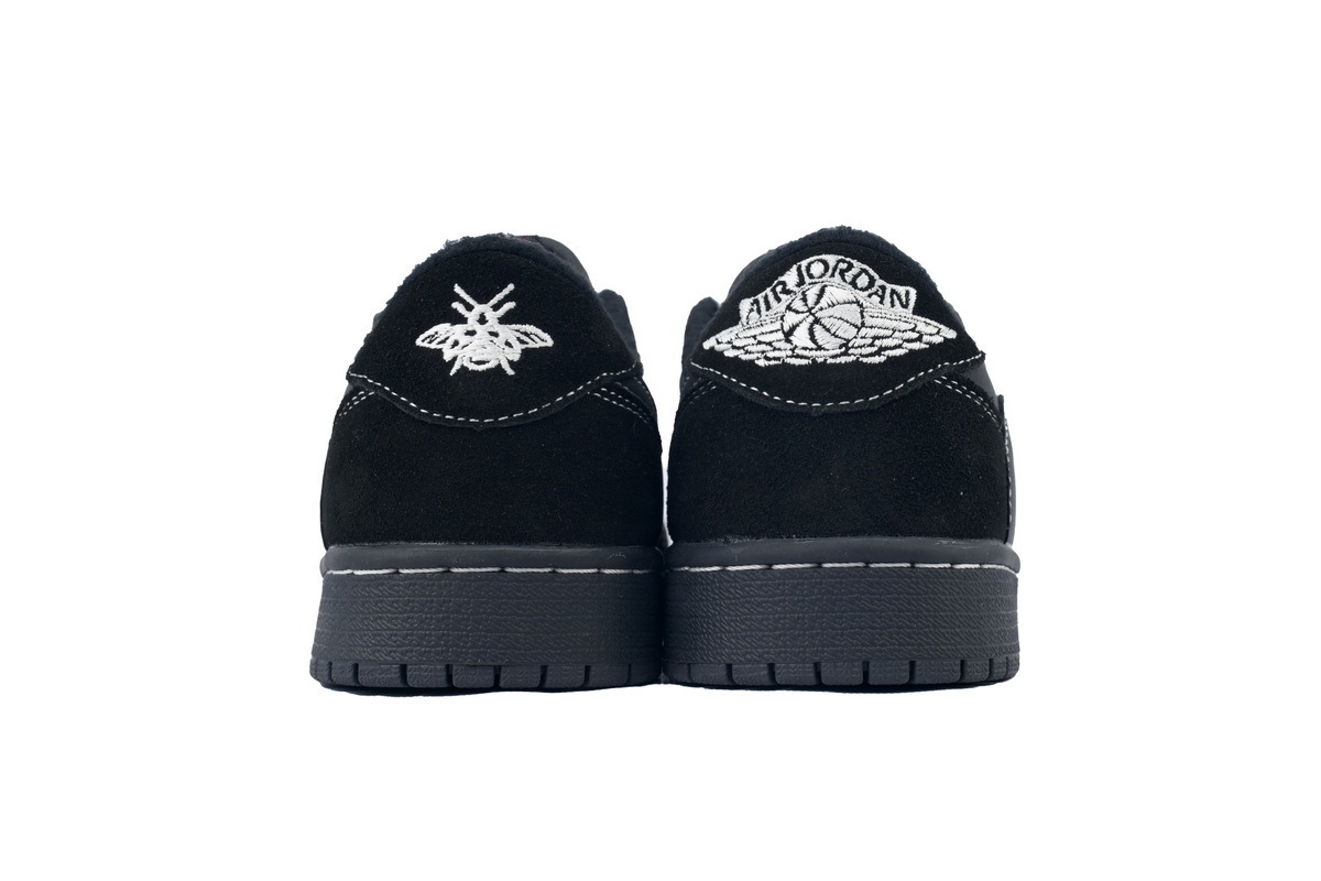 GET Travis Scott x Air Jordan 1 Low Black Phantom,DM7866-001 