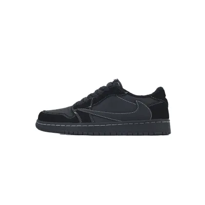 GET Travis Scott x Air Jordan 1 Low Black Phantom,DM7866-001  01