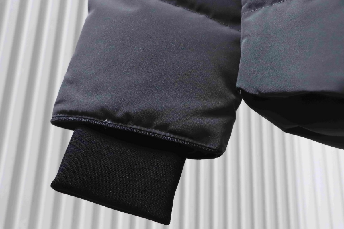 Canada goose down jacket 17 Gray/Black/Dark blue