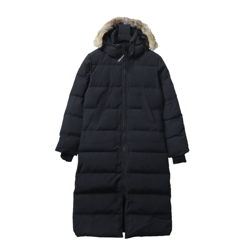 Canada goose Mystique long down jacket 22 White/Black/Gray/Dark blue