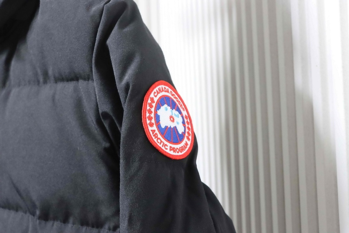 Canada goose Mystique long down jacket 22 White/Black/Gray/Dark blue