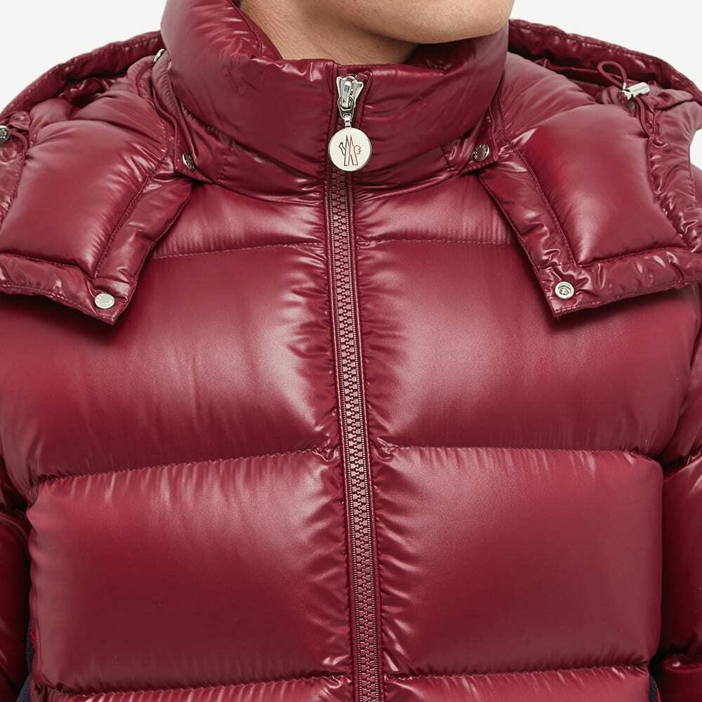 Moncler Men's Luntiere Down Jacket in Burgundy