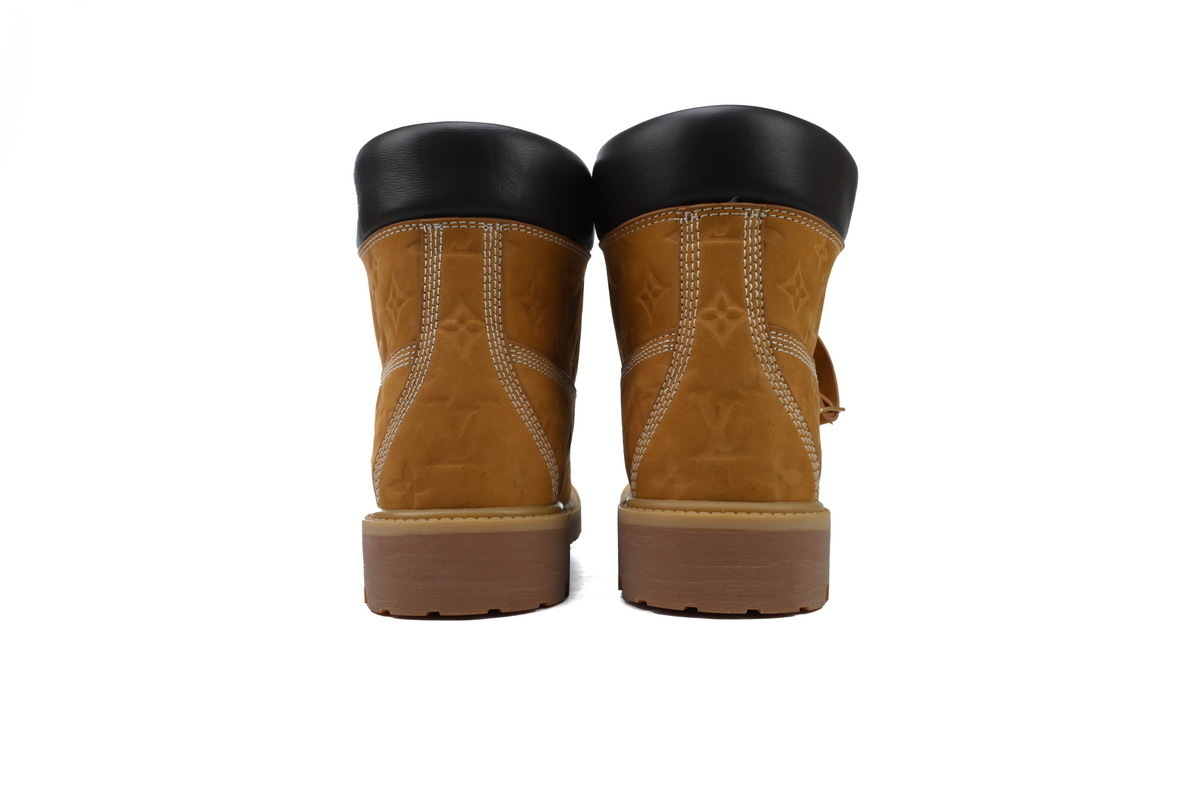 Perfectkicks LV x Timberland 6-In Ankle Boot High top Yellow