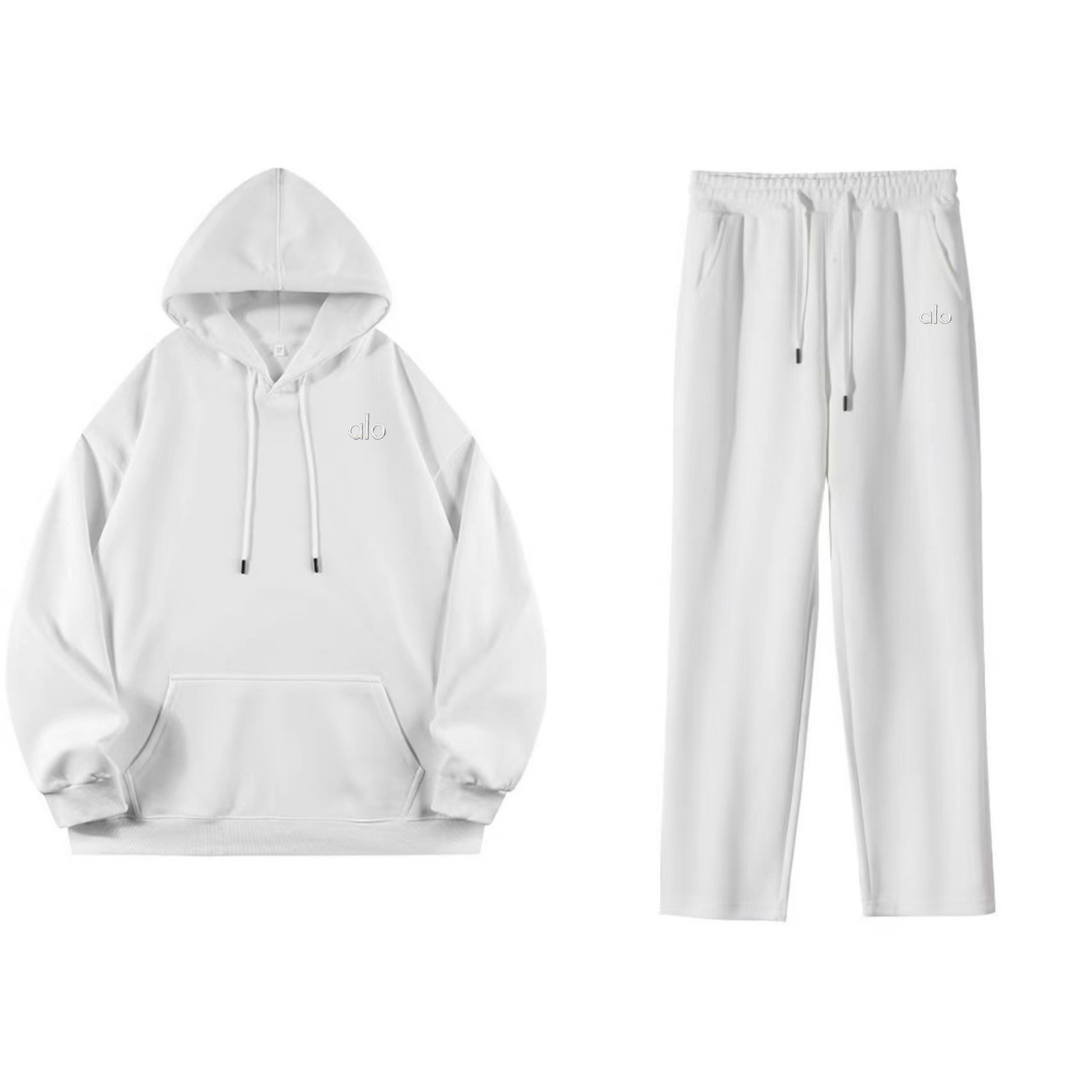 Alo Yoga Accolade Cotton-Blend Hoodie