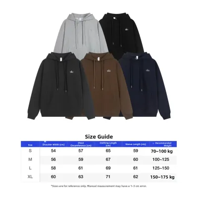 Alo Yoga Accolade Cotton-Blend Hoodie 01
