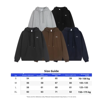 Alo Yoga Accolade Cotton-Blend Hoodie 01