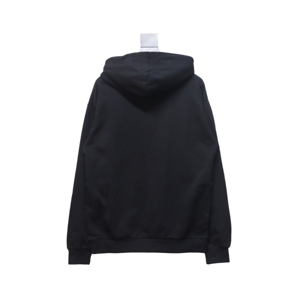 Celine CE Studded Rhinestone Letter Hooded Hoodie  23 P220