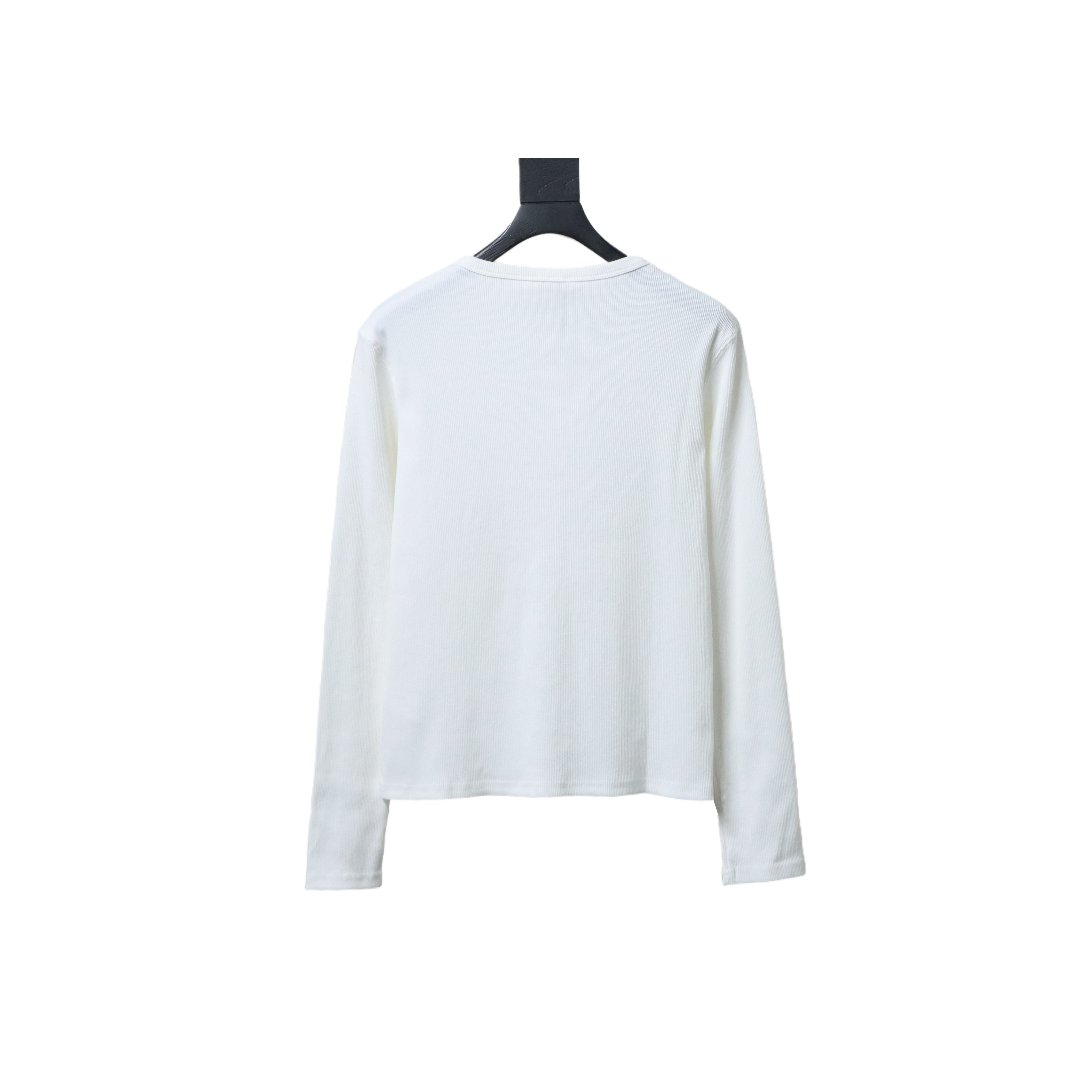 Celine CE Three-button half-open collar long-sleeved T-shirt P190