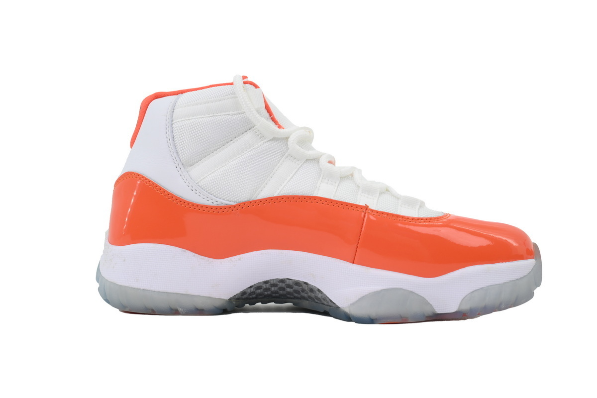 Perfectkicks Air Jordan 11 Retro White Orange CT8012-002