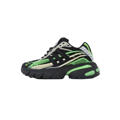 GET adidas Adistar x Pharrell x VIRGINIA  Jellyfish Black Green JP9266 01