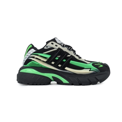 GET adidas Adistar x Pharrell x VIRGINIA  Jellyfish Black Green JP9266 02