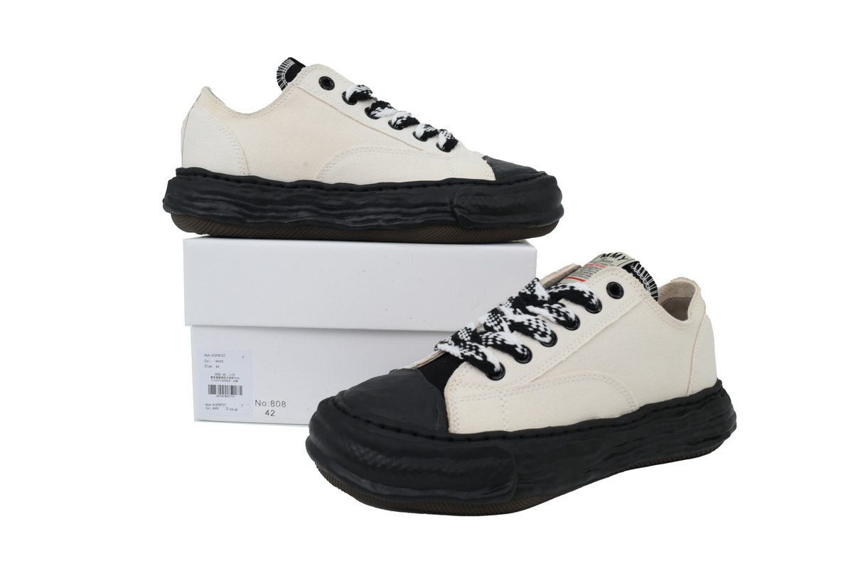 Perfectkicks MIHARA YASUHIRO Canvas White Black NO.808