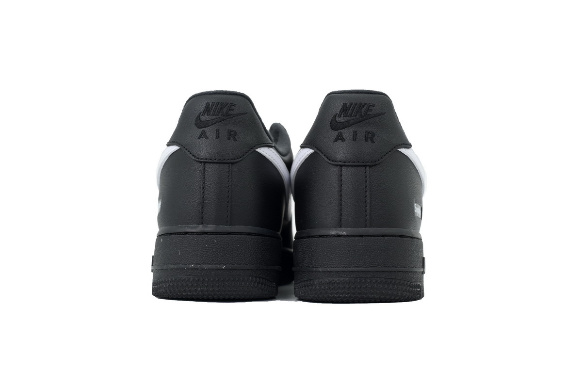 GET Nike Supreme x Air Force 1 Low Box Logo - Black White CU9225-002