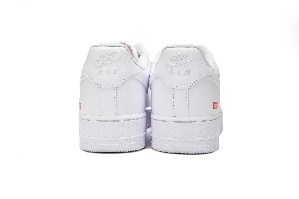 GET Supreme x Nike Air Force 1 Low White For Sale CU9225-100