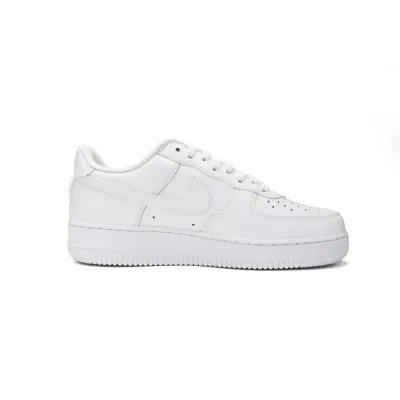 GET Supreme x Nike Air Force 1 Low White For Sale CU9225-100 02