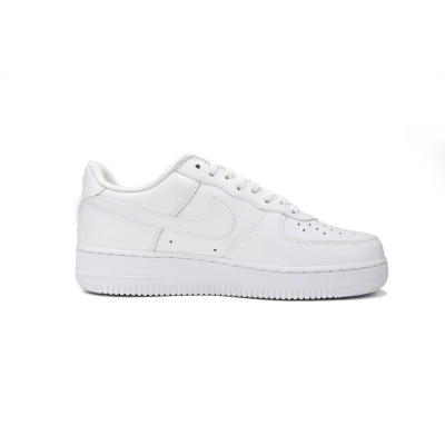 GET Supreme x Nike Air Force 1 Low White For Sale CU9225-100 02