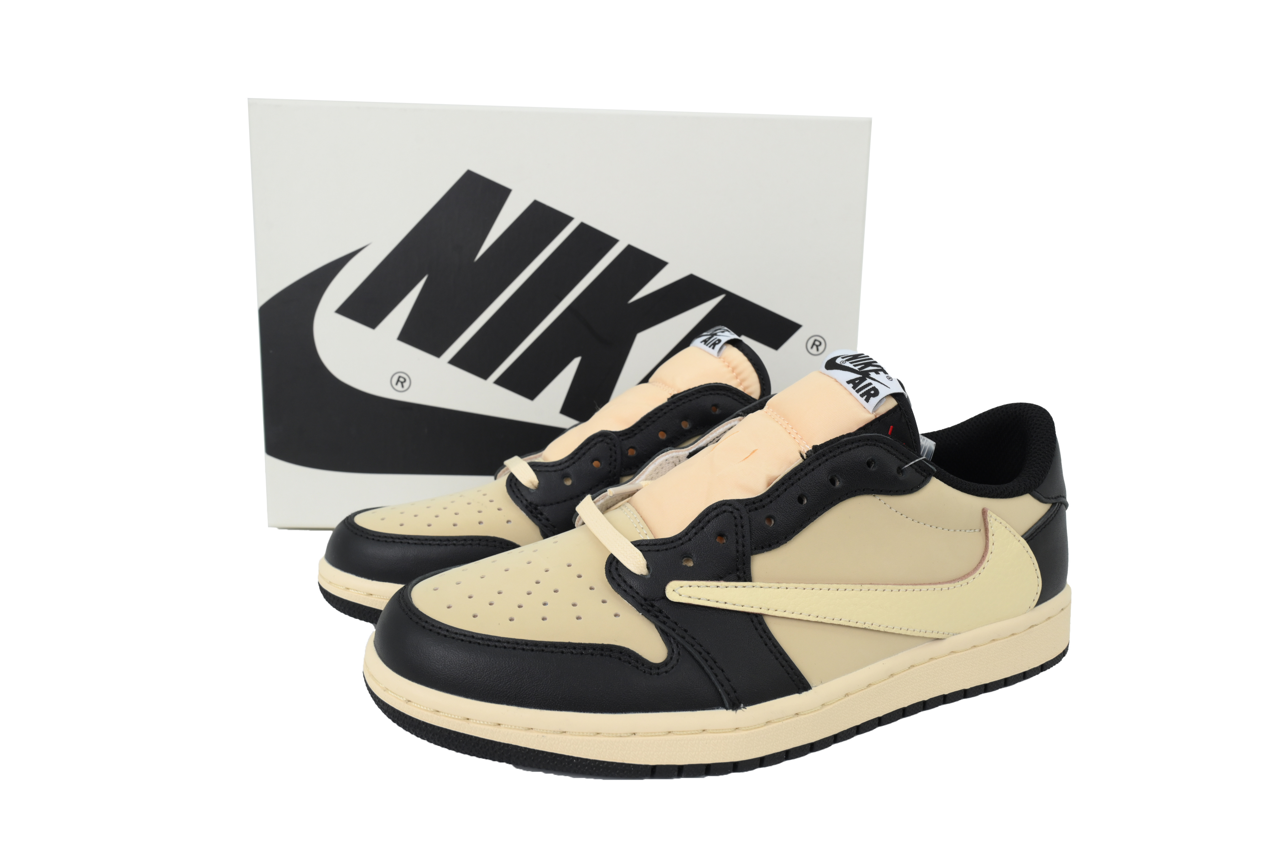 Perfectkicks Travis Scott x Fragment x Air Jordan 1 Retro Low Pale Vanilla DM7866-201