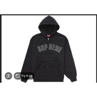 Supreme b.b. Simon Zip Up Hooded Sweatshirt 01