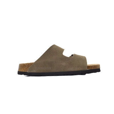 GET Birkenstock Boston Mixed Leather Grayish Green sandals version 01