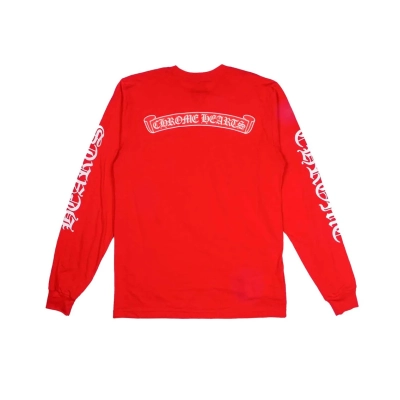 Chrome Hearts patchwork printed long-sleeved T-shirt Rad 02