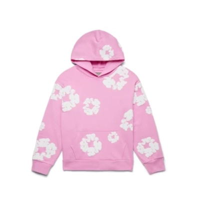 Denim Tears hoodie Pink 01