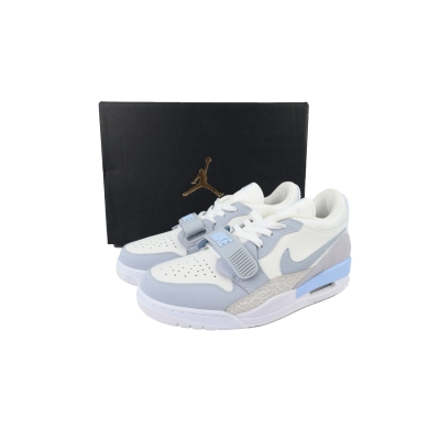 GET Air Jordan Legacy 312 Low Ashen Slate Glacier Blue HQ1190-101 02