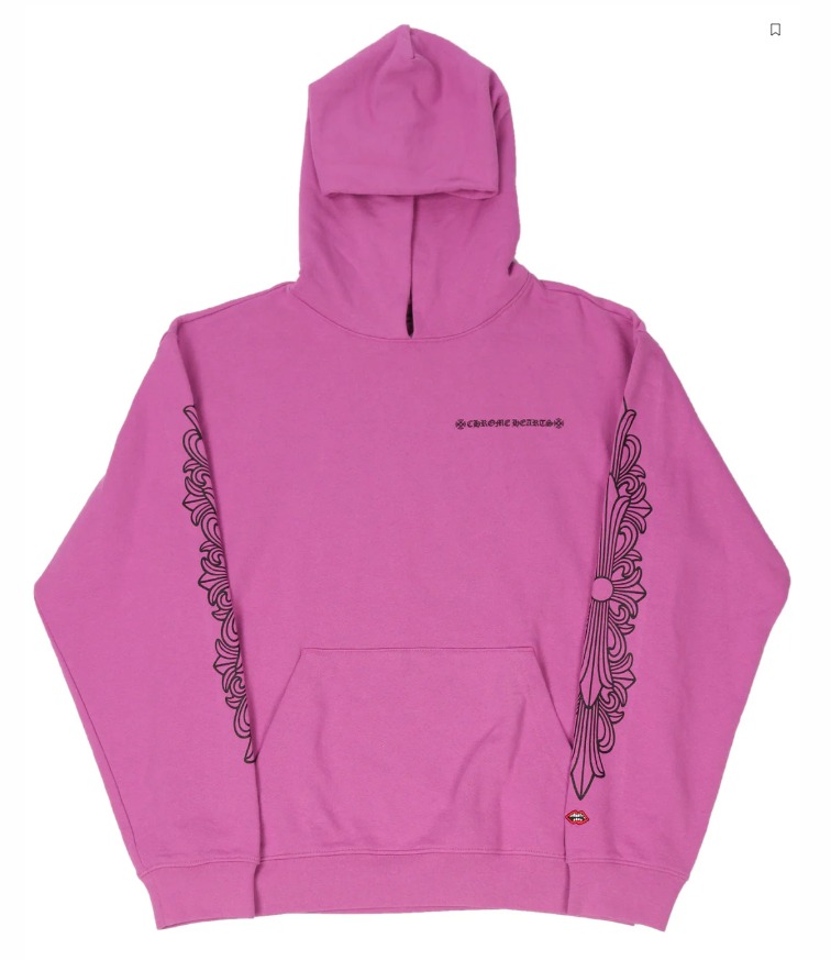 Chrome Hearts x Matty Boy Web Hoodie Purple