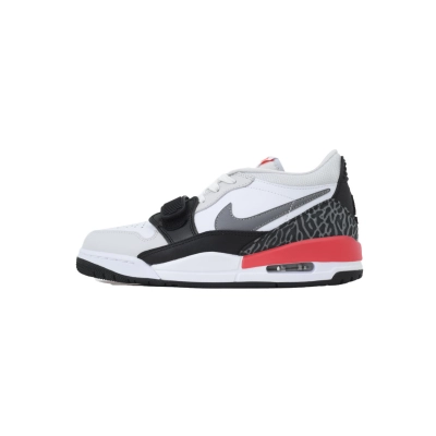 GET Air Jordan Legacy 312 Low White Red Gray CD9054-113 01