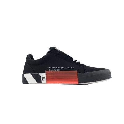 Get Off-White Vulc Low Top Black OMIA085E183510011000 02