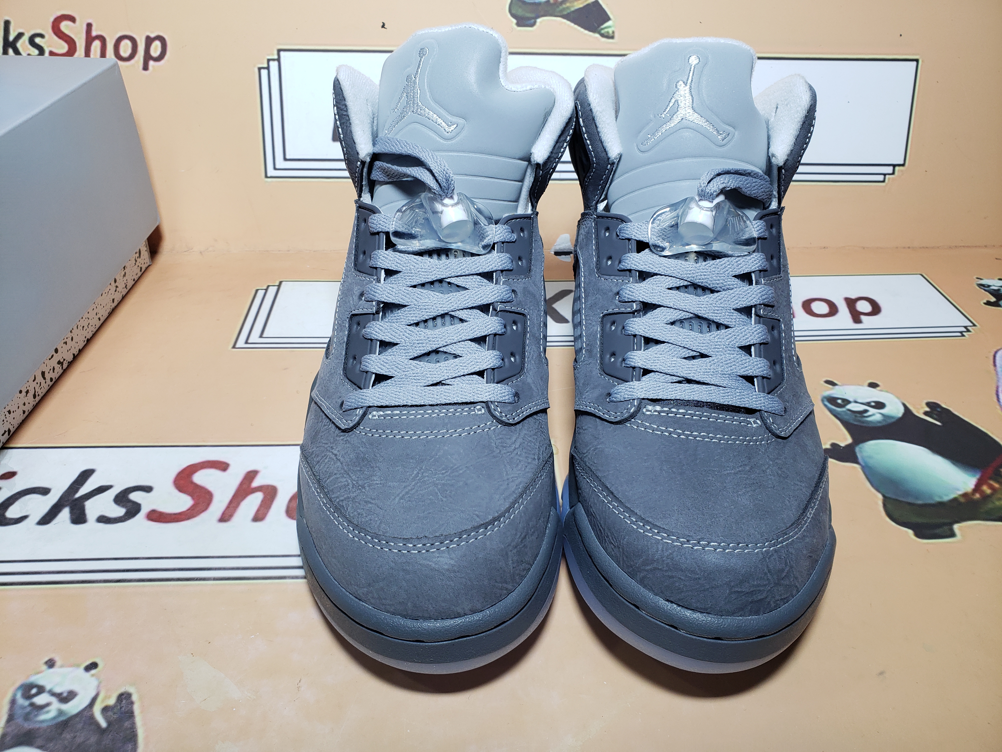  Perfectkicks Air Jordan 5 Retro Wolf Grey 136027-005 