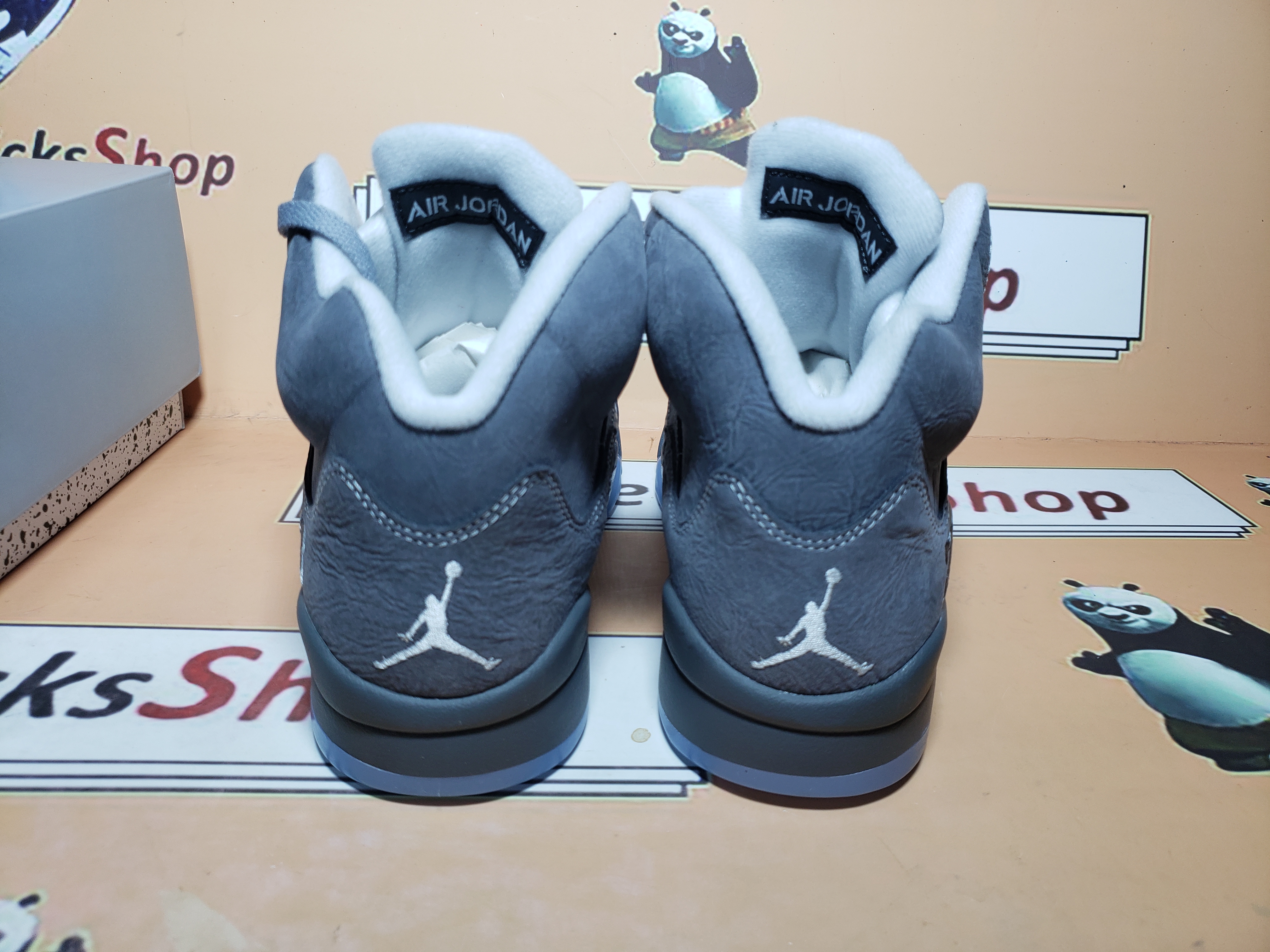  Perfectkicks Air Jordan 5 Retro Wolf Grey 136027-005 