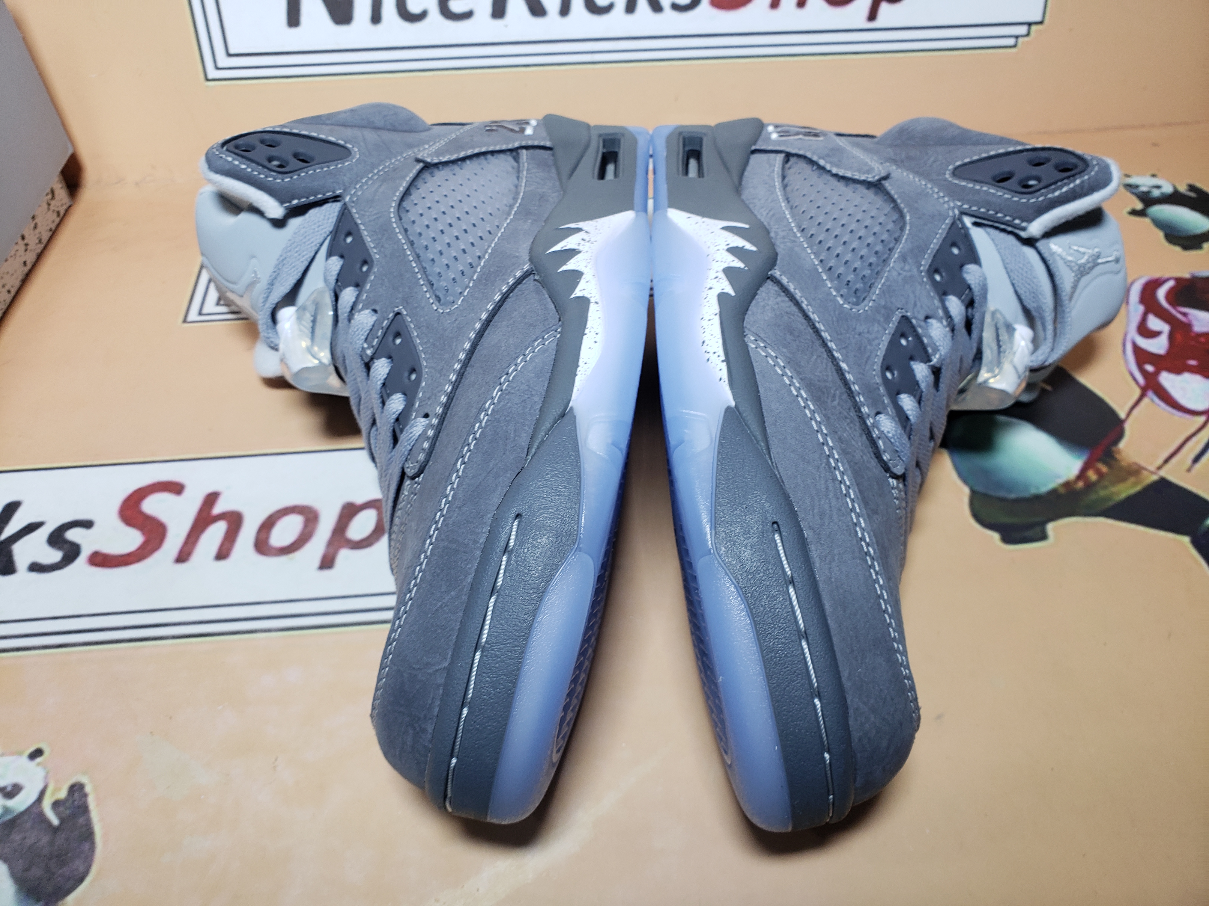  Perfectkicks Air Jordan 5 Retro Wolf Grey 136027-005 