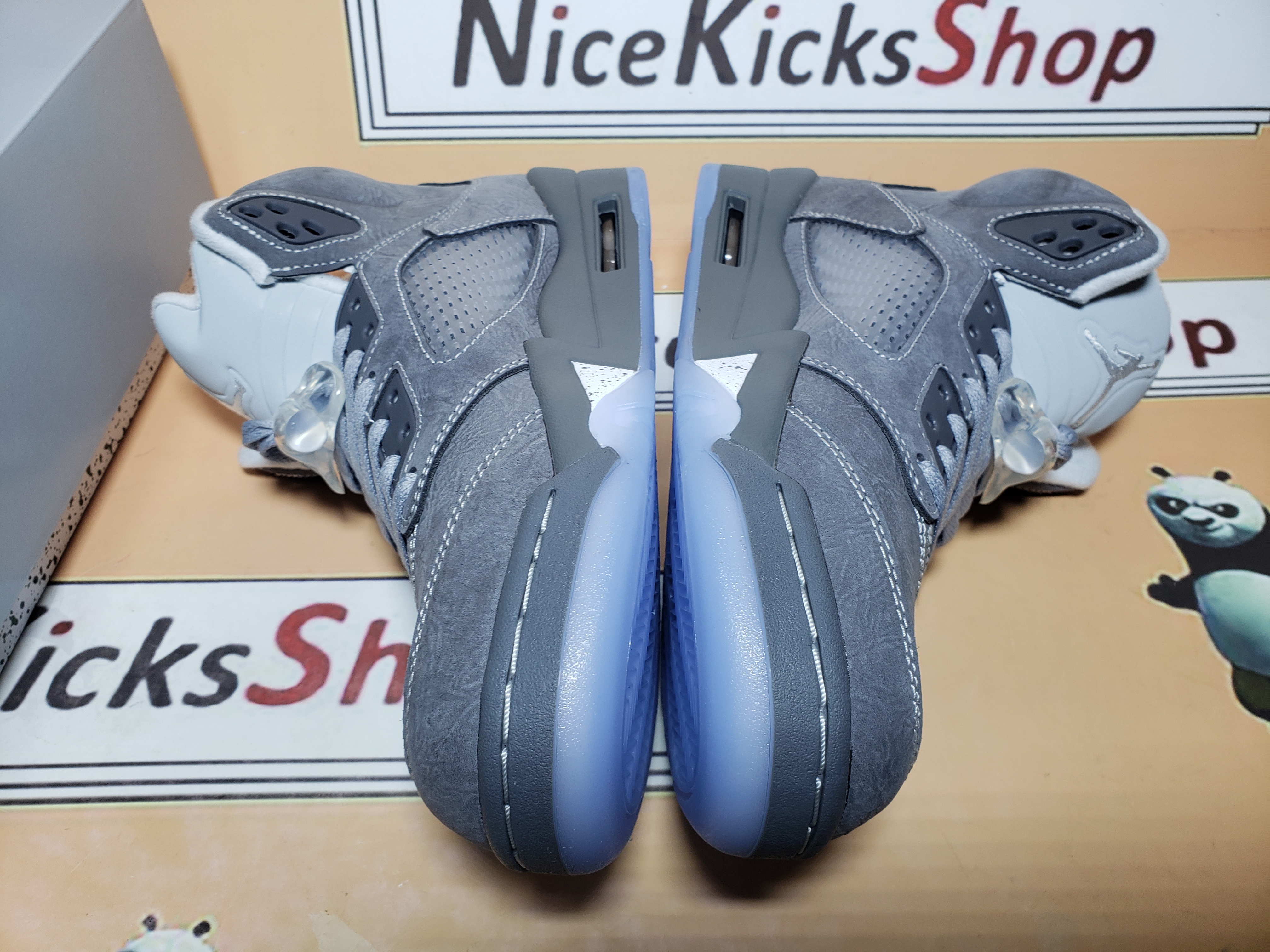  Perfectkicks Air Jordan 5 Retro Wolf Grey 136027-005 