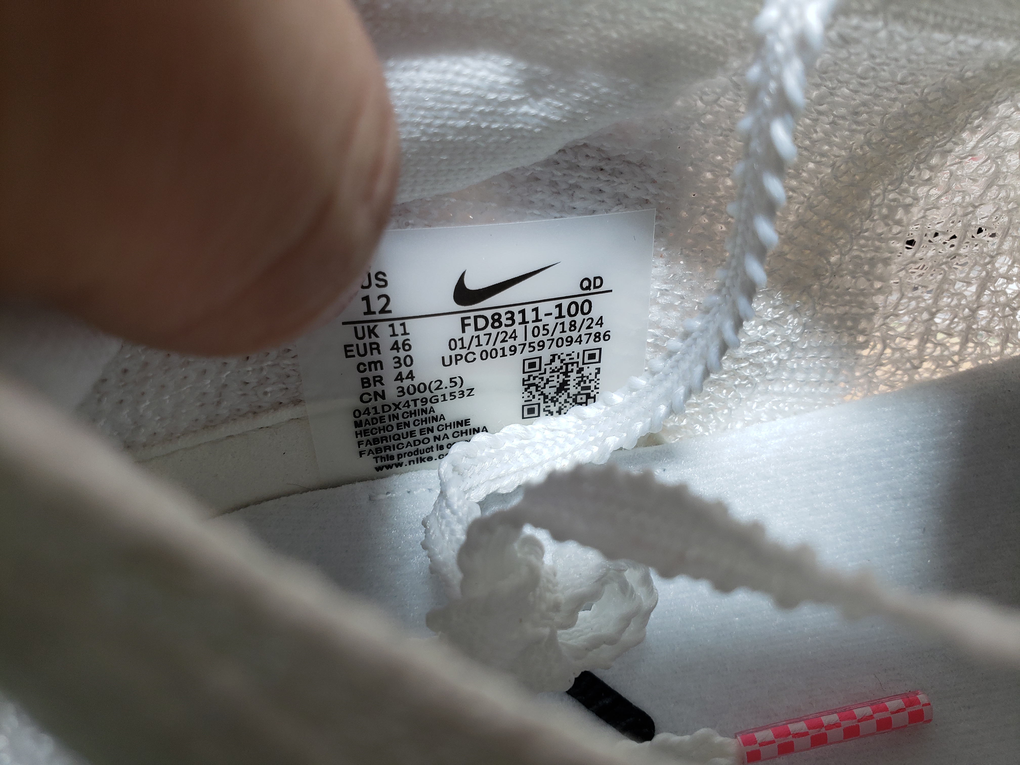  Perfectkicks Air Zoom Alphafly NEXT% 3 'White Vivid Grape FD8311-100 