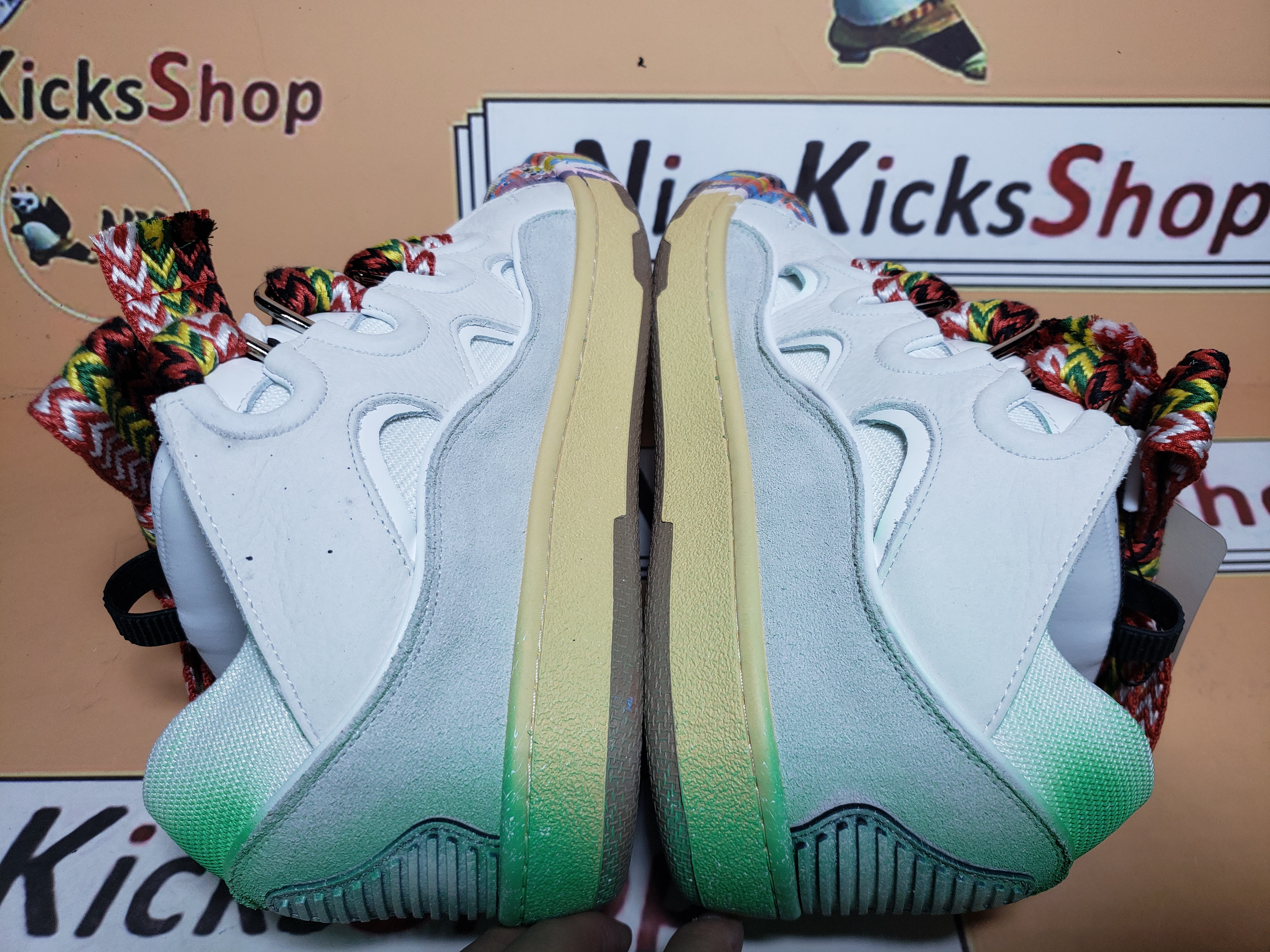 Perfectkicks LANVIN Ink Splash White