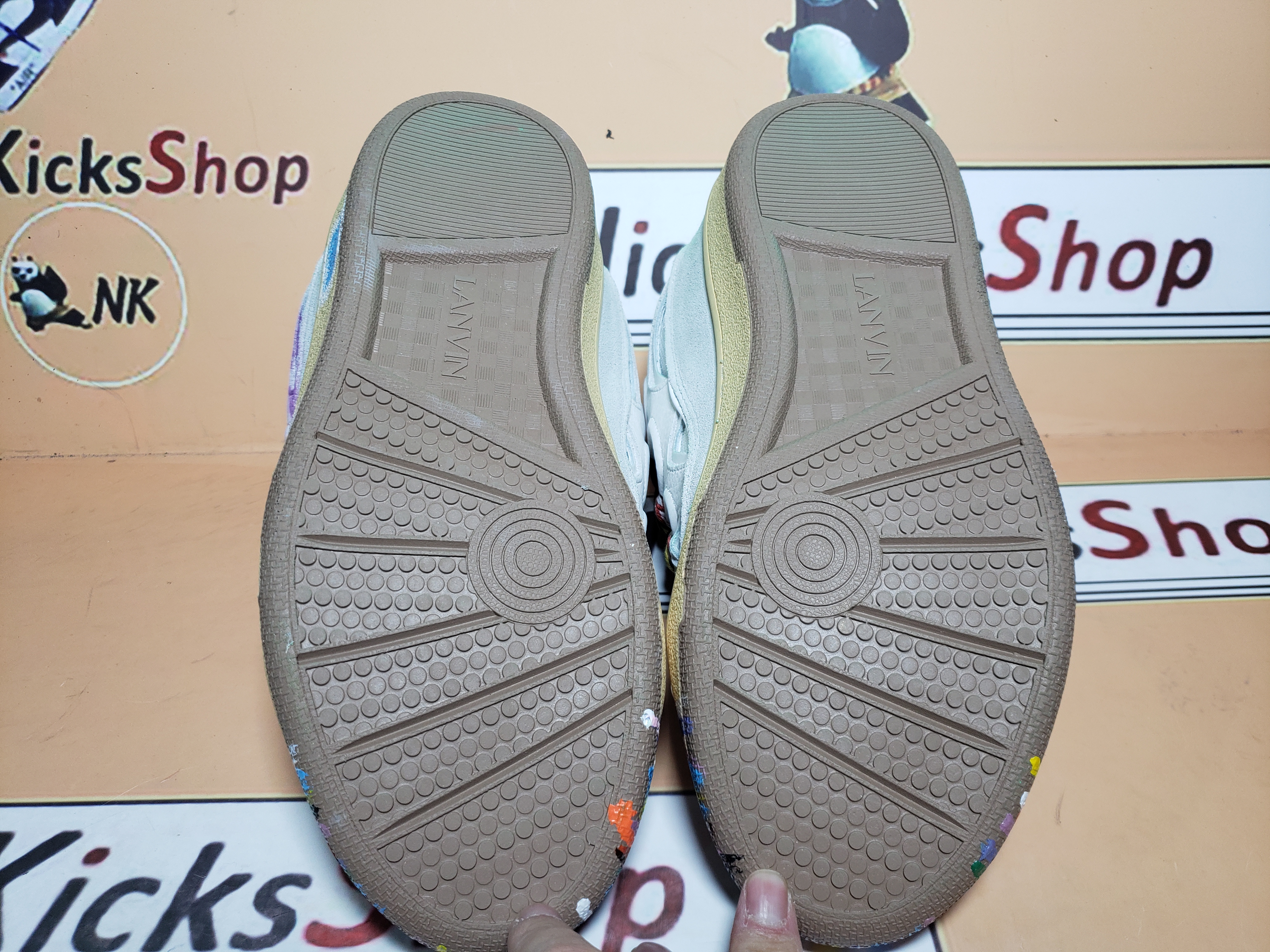 Perfectkicks LANVIN Ink Splash White