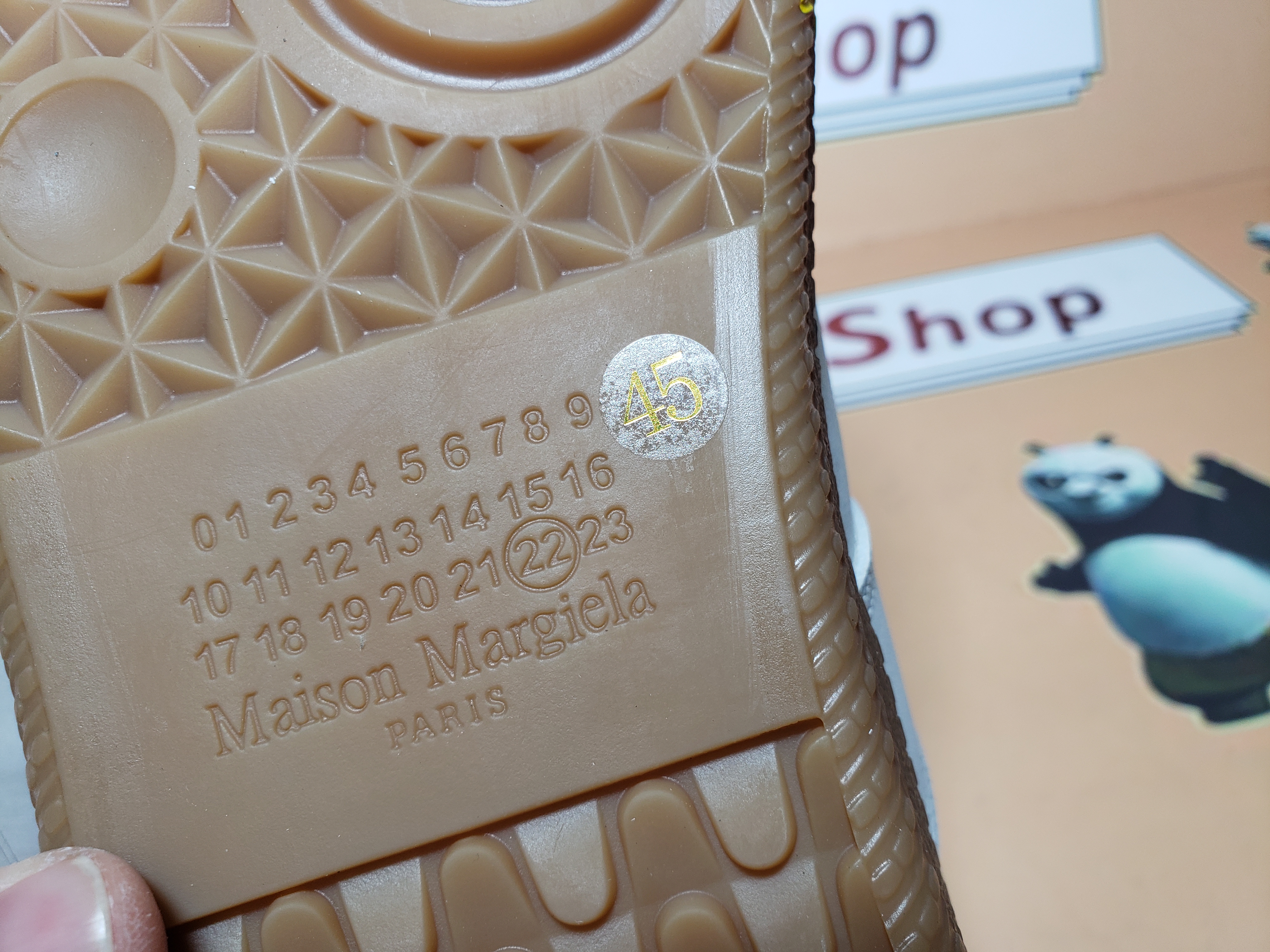Perfectkicks Maison Margiela Replica paint-splattered Splashing Lnk White