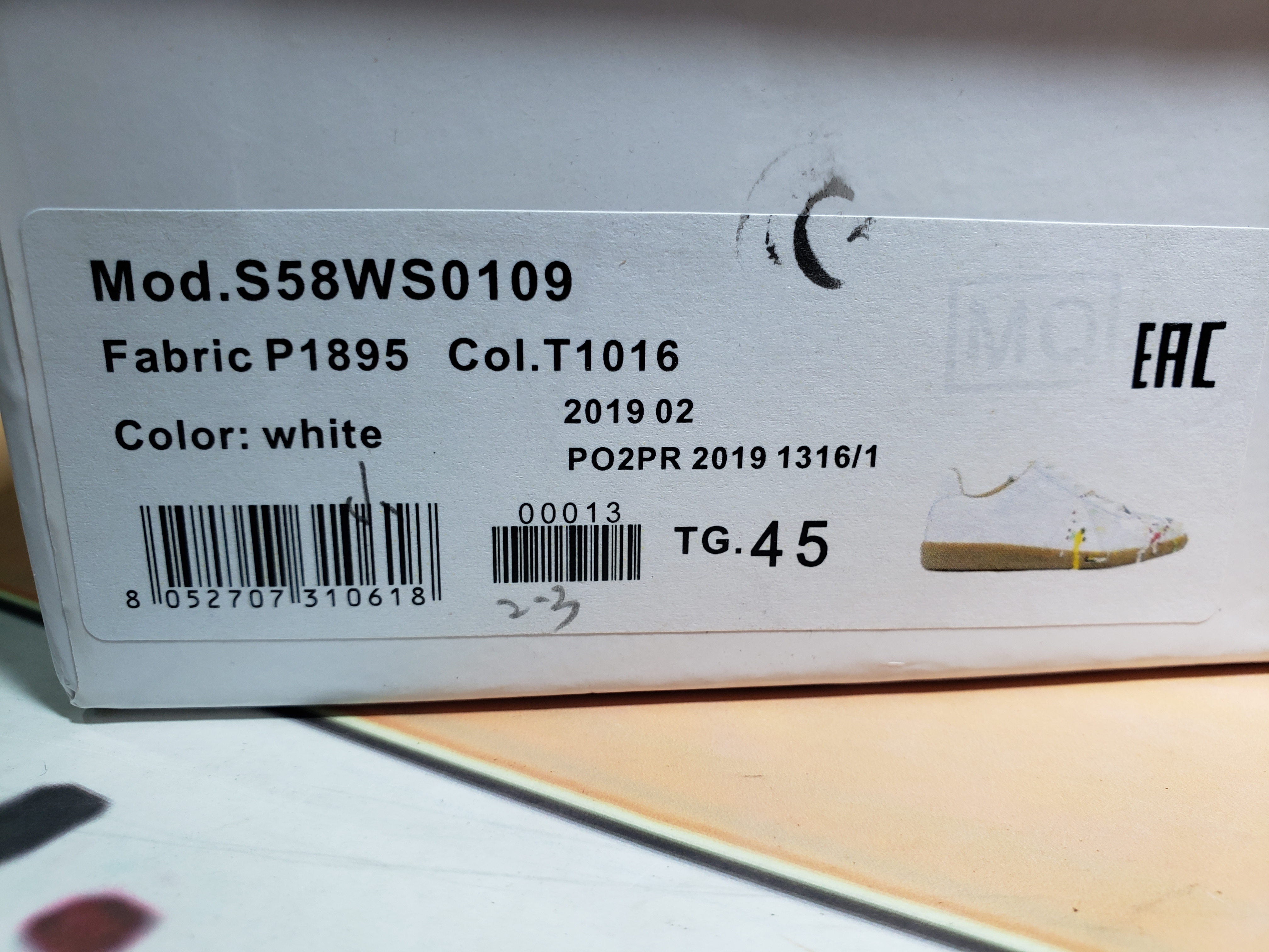 Perfectkicks Maison Margiela Replica paint-splattered Splashing Lnk White