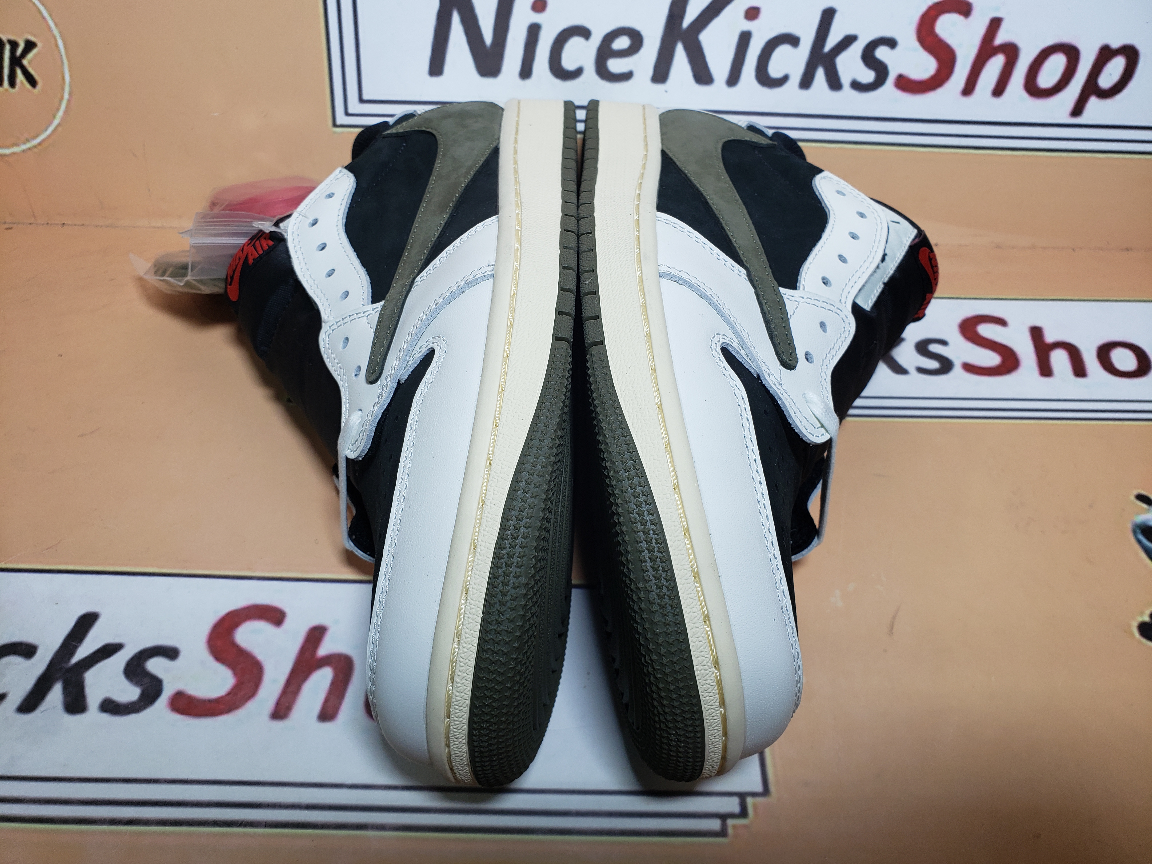  Perfectkicks Jordan 1 Retro Low OG SP Travis Scott Olive DZ4137-106