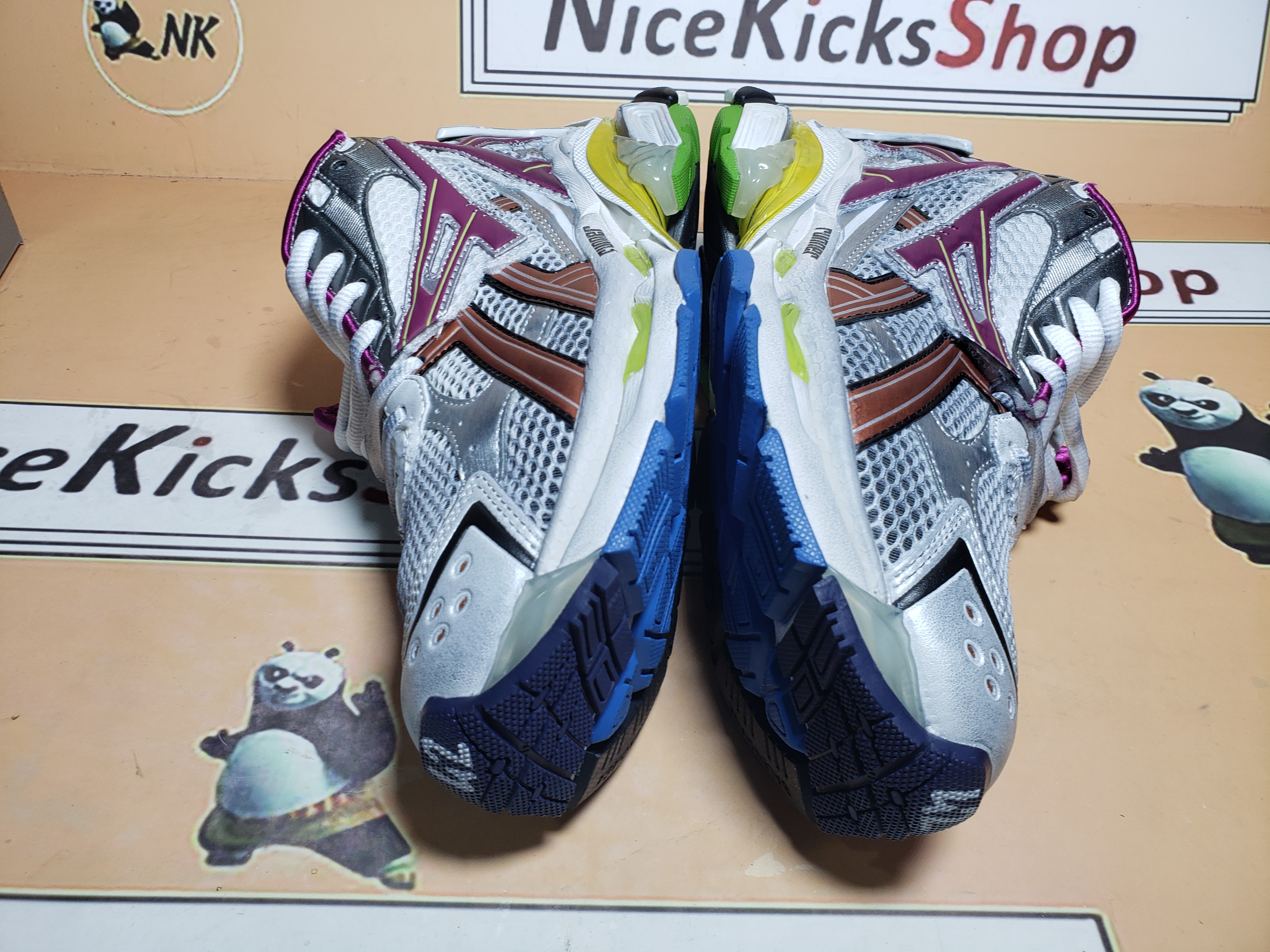  Perfectkicks Balenciaga Runner Silver Purple
