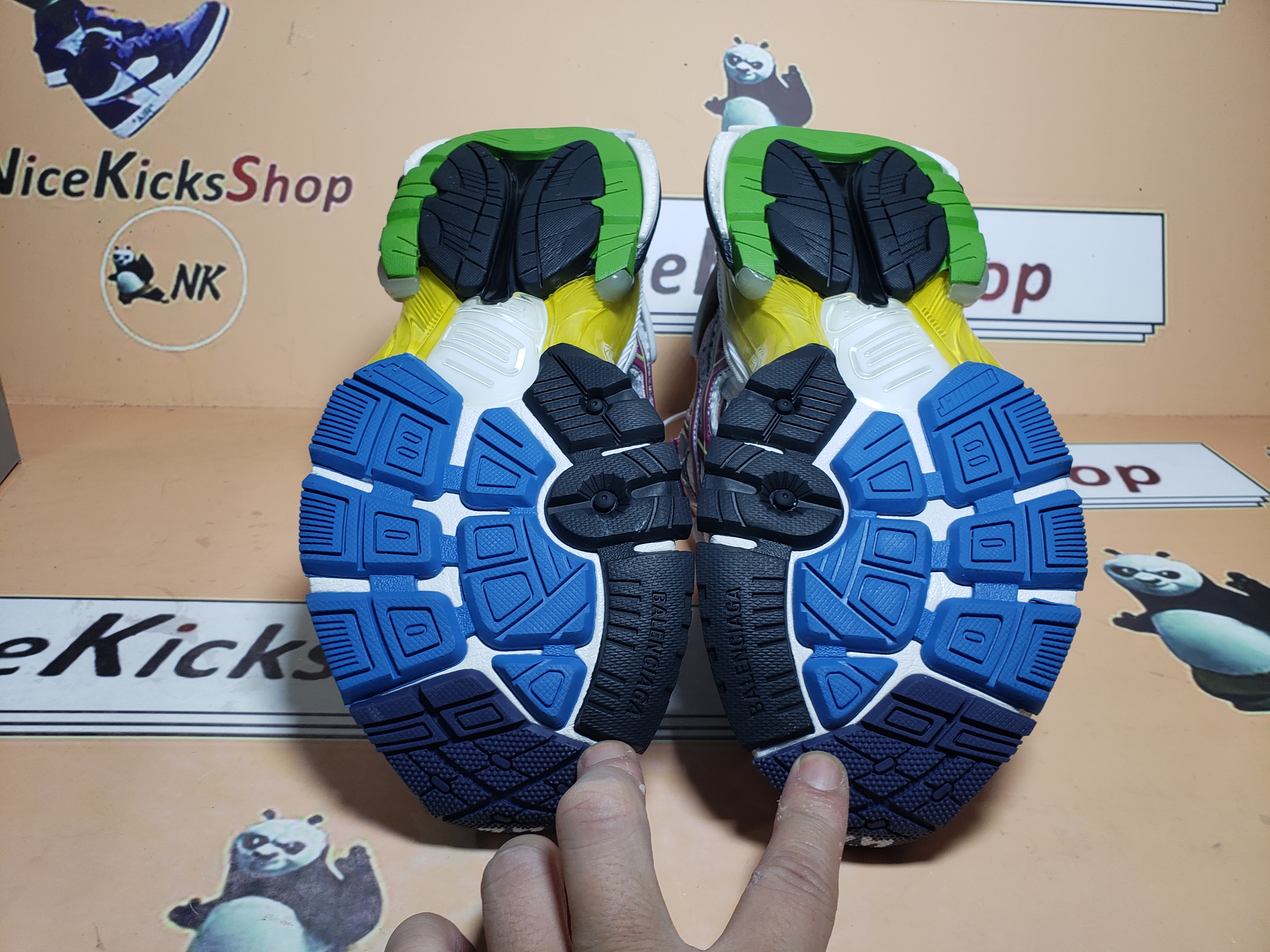  Perfectkicks Balenciaga Runner Silver Purple